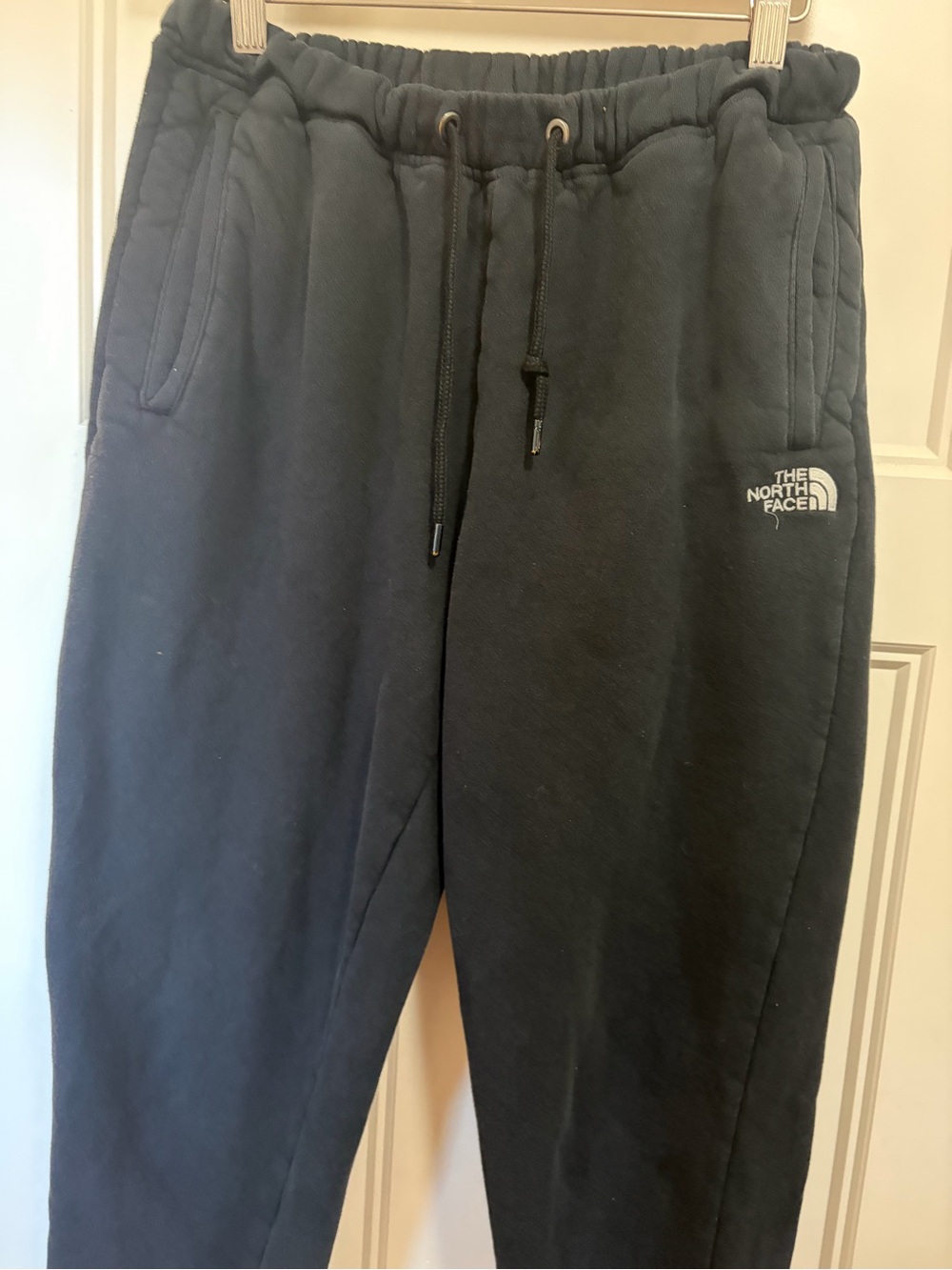 The North Face Black Women's Fleece Joggers with Logo